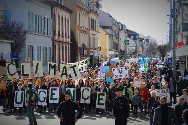 Affiche Marche pour le Climat - Mulhouse