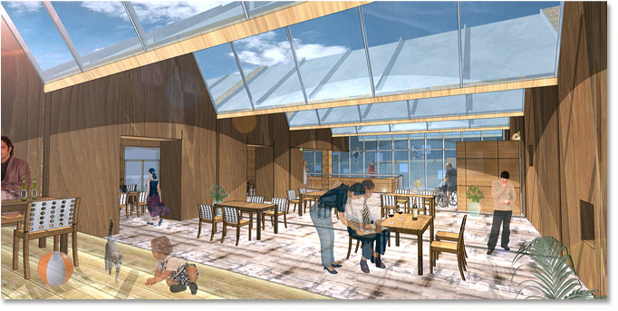 Projet les sheds ambiance intérieure Projet les sheds ambiance intérieure
