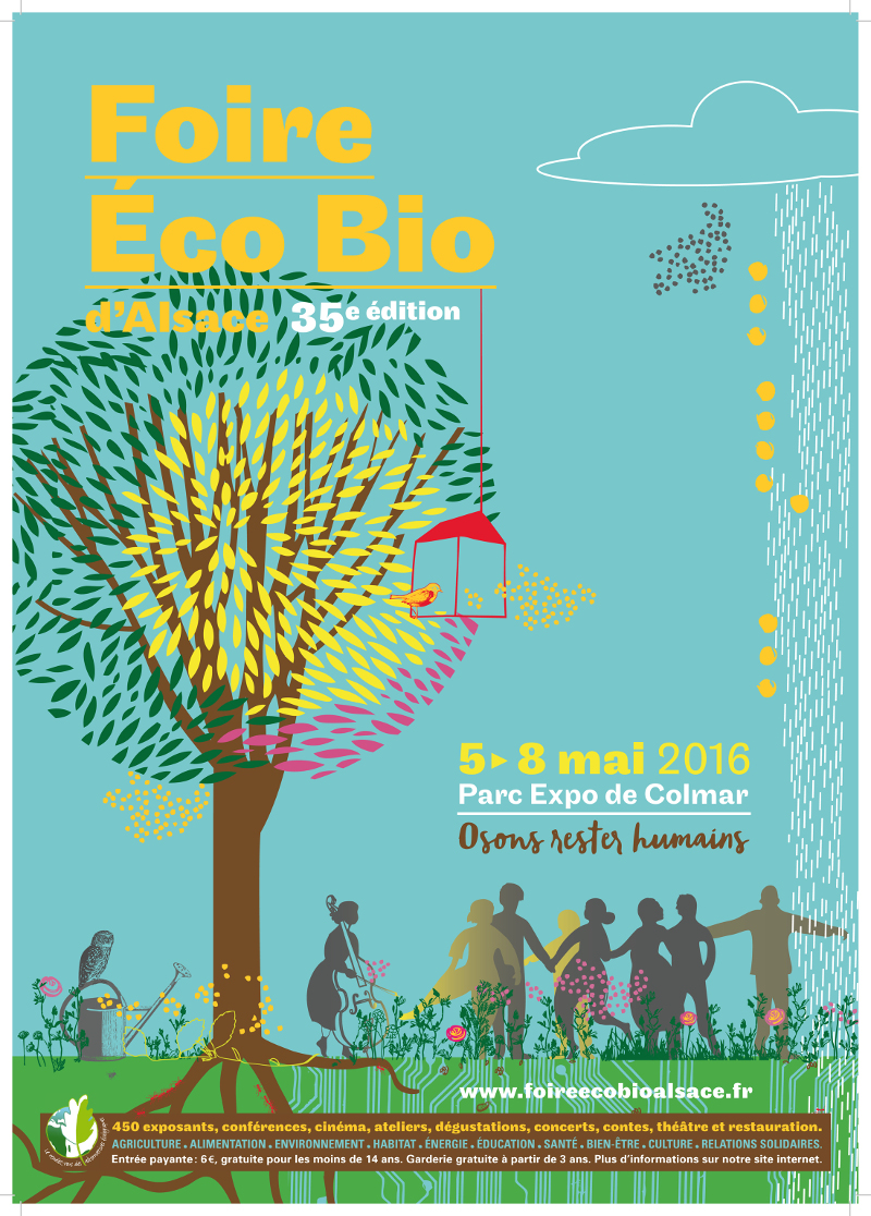 Affiche La Foire EcoBio à Colmar 
