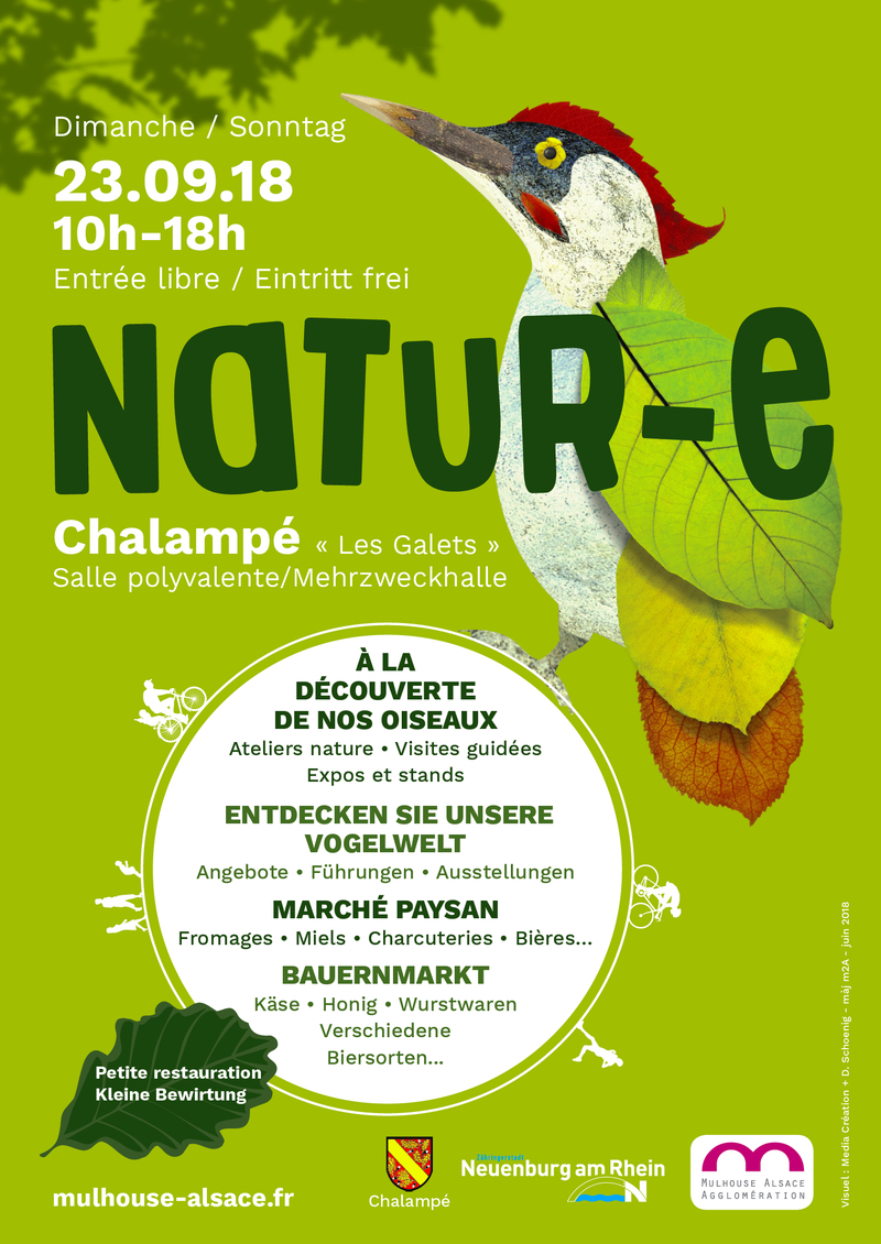 Affiche Stand Natur-e 2018 à Chalampé
