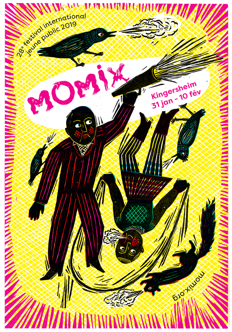 Affiche Momix Exposition collective : Le marathon des Illustrateurs !
