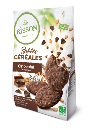 Sablé céréales choc. 200g