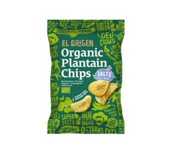 Chips plantain au sel 80g