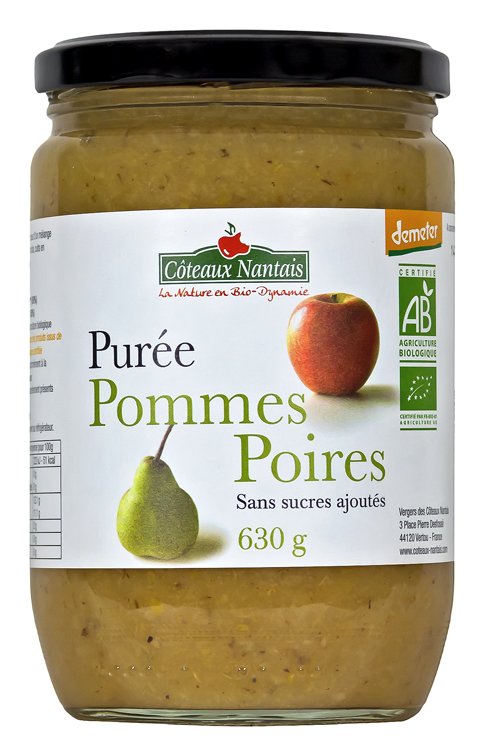 Purée Pomme Poire 630g