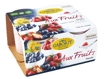 Yaourt aux fruits 4x125g