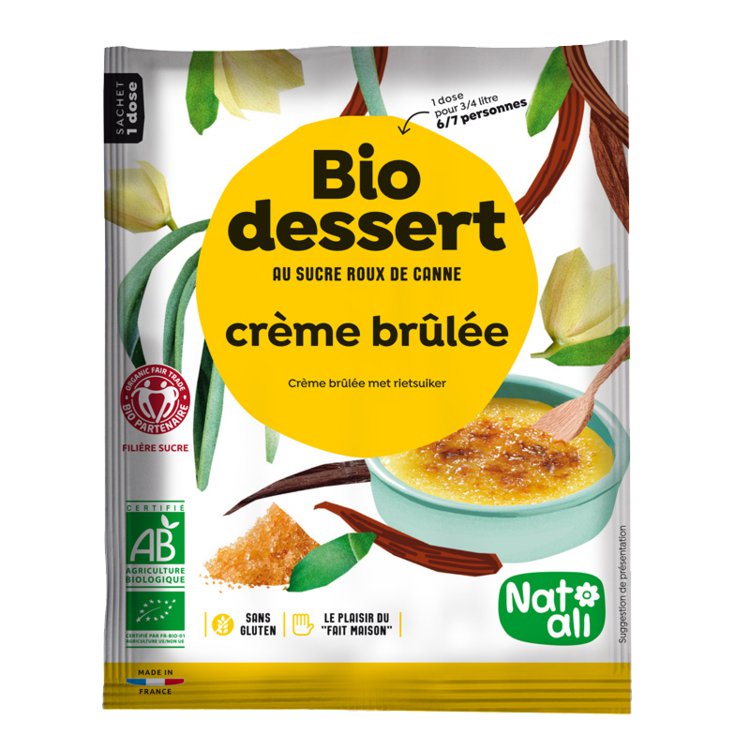 Biodessert Crème Bru. 80g