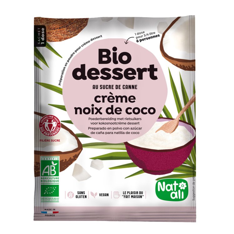 Biodessert Crème coco 60g