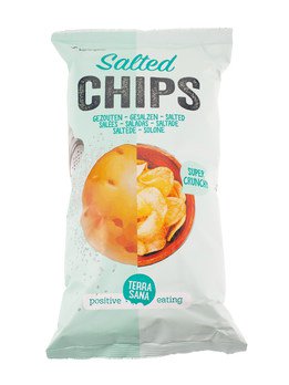 Chips nature salées 125g
