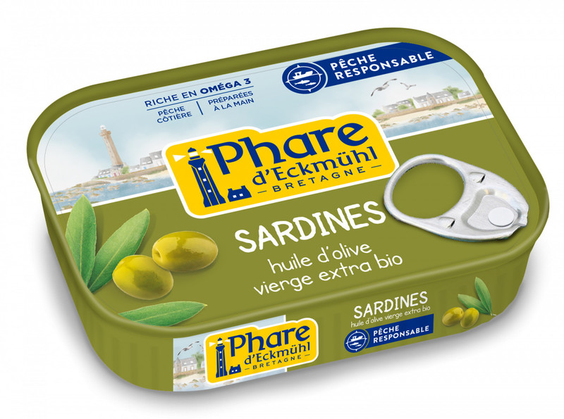 Sardines Huile d'ol. 135g