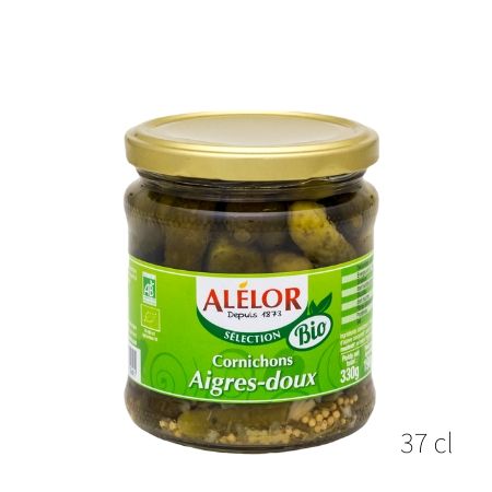 Cornichons aigre-doux 370mL