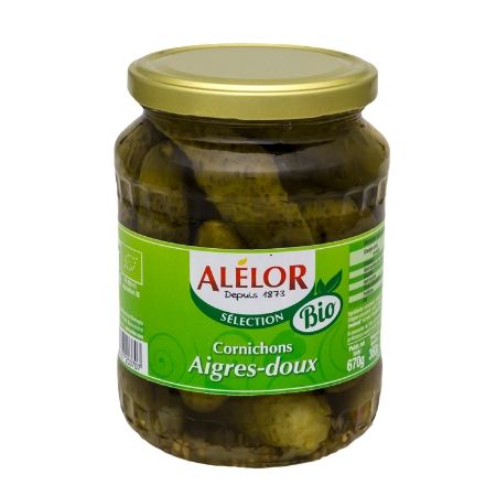 Cornichons aigres-doux 720mL