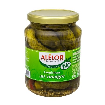 Cornichons au vinaigre 720mL