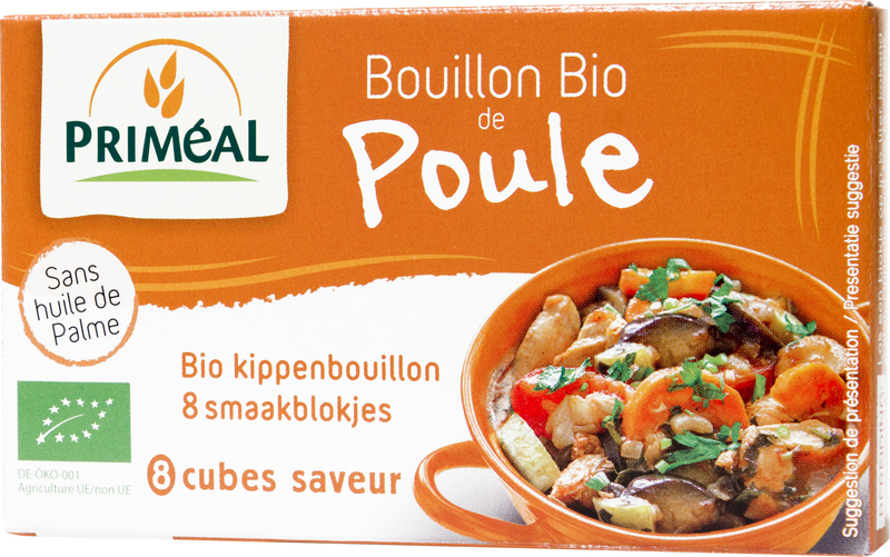 Bouillon de poule en cube 72g