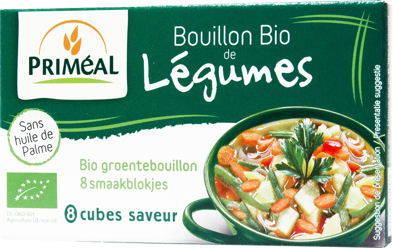 Bouillon de légumes en cube 72g