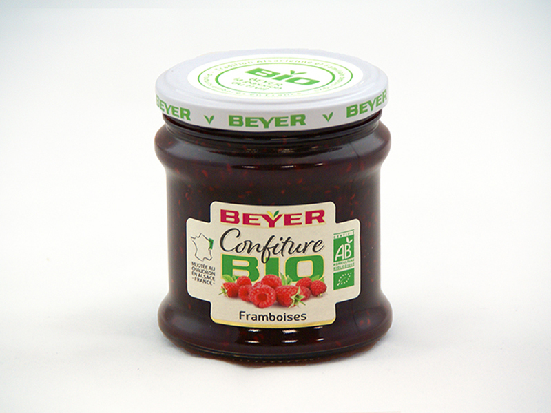 Confiture framboises 370g