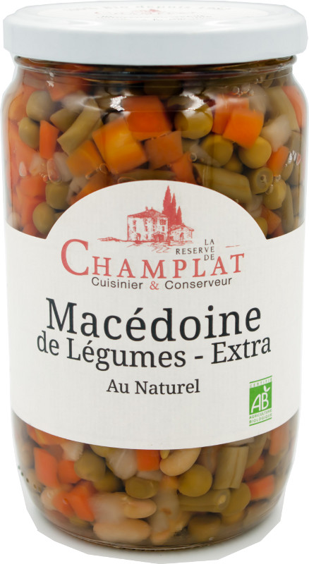 Macédoine de légumes 650g