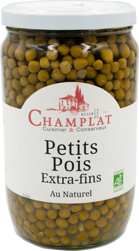 Petits pois extra-fins 650g