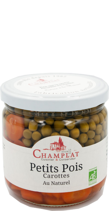 Petits pois et carottes 340g