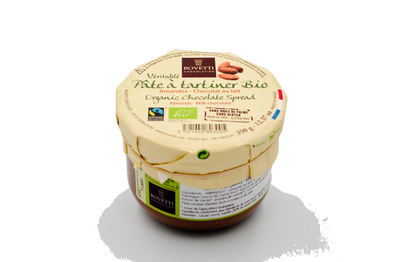 Pâte à tartiner amande lait 350g