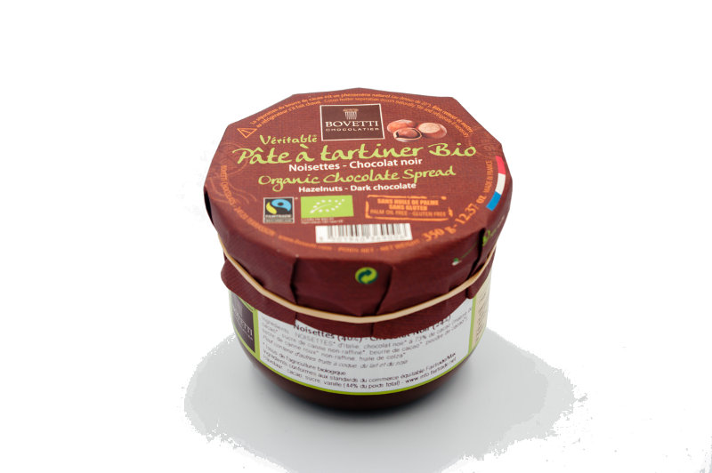 Pâte à tartiner choco. noir 350g