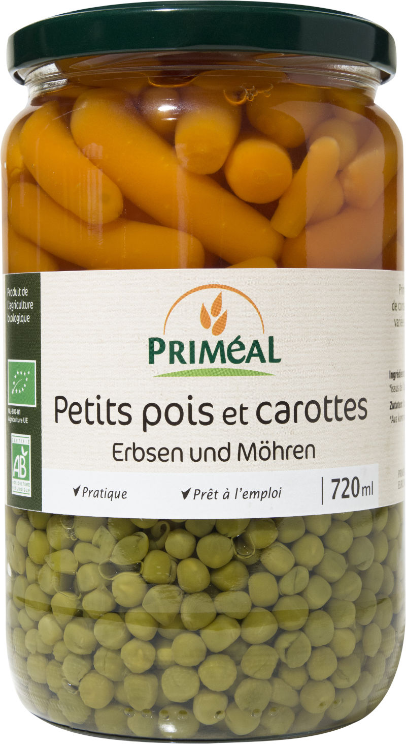 Petits pois - carottes 720mL